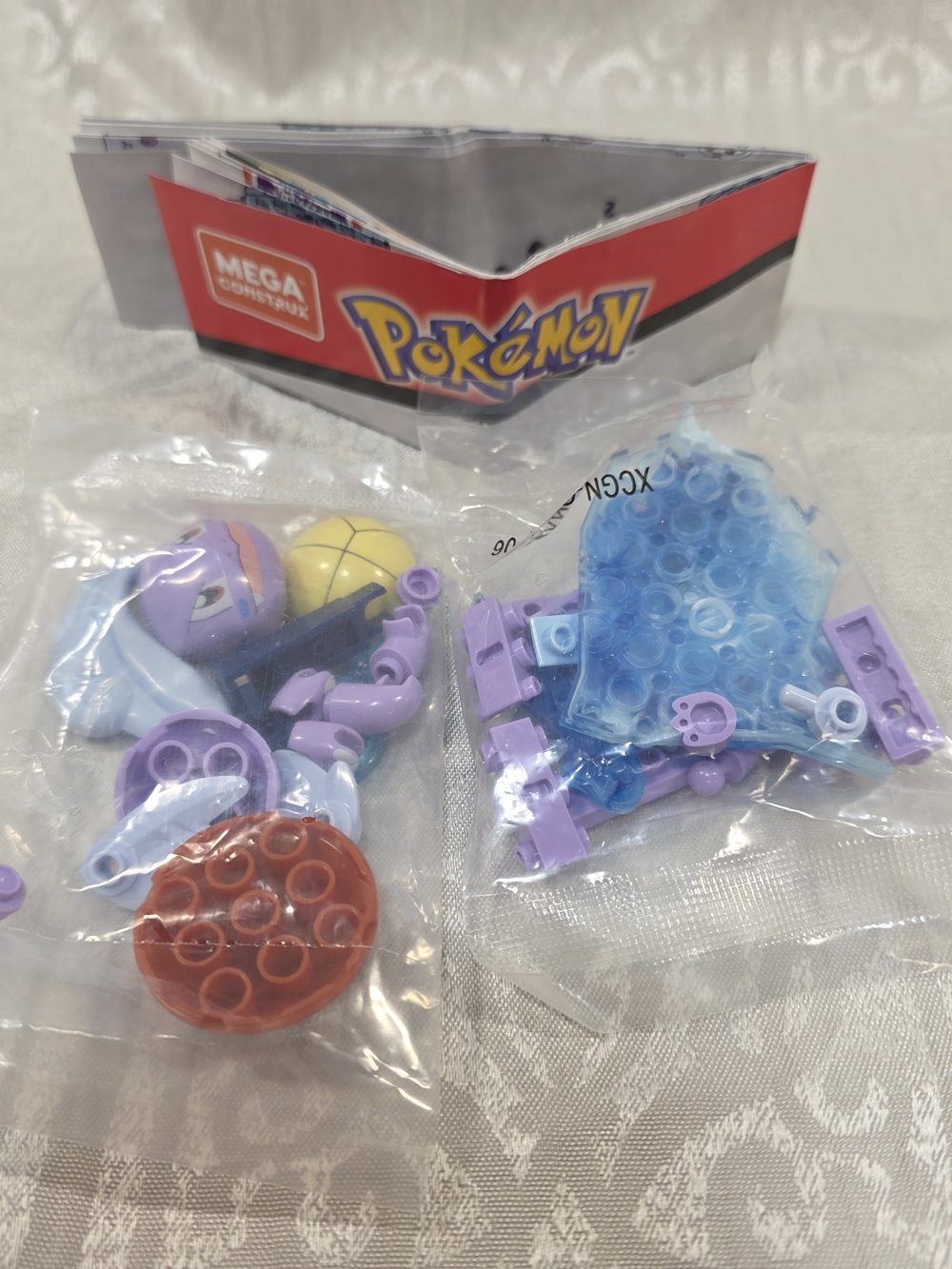 Pokemon Mega Construx Buildable Wartortle & Battle Launcher